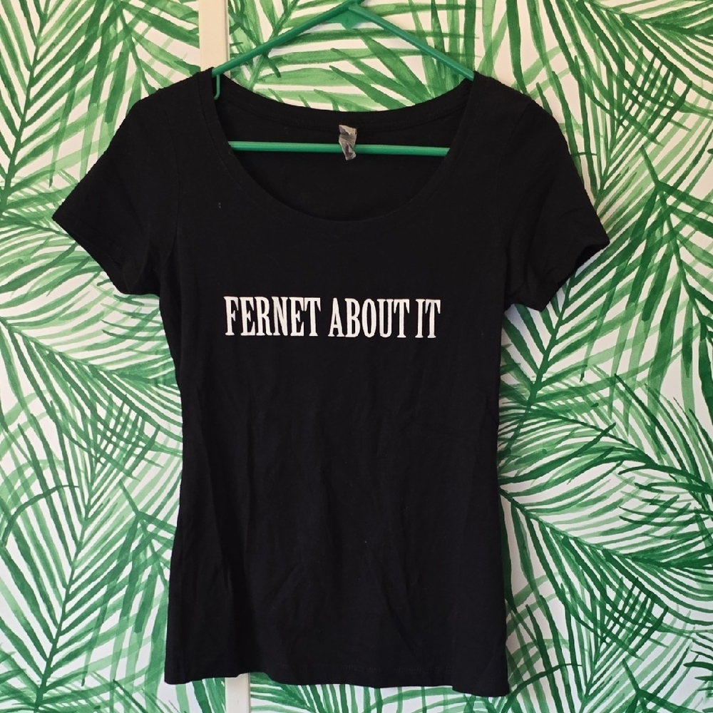 Black "Fernet About It" Women's Top